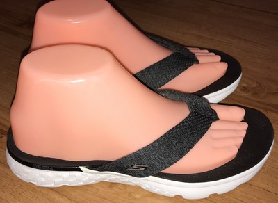 skechers goga max womens white