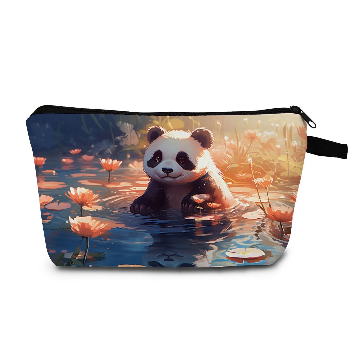 Panda Makeup Bag for Women Travel Cosmetic Organizer Bag Teacher Appreciation...