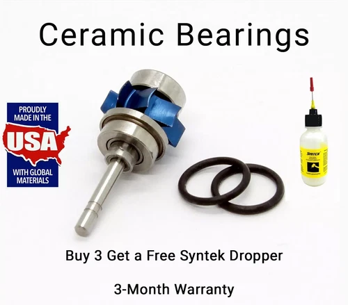 Midwest Tradition Lever Turbines Integral Shield Ceramic Bearings 3 Pack