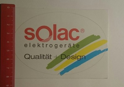 Decal/Decal: Solac Electrical Appliances (2101173)
