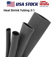 Marine Grade Wire Wrap Adhesive Glue Lined Heat Shrink Tubing 3:1 Waterproof