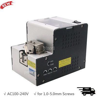 MA-905 Automatic Screw Feeder Machine Adjustable Rail for 1.0-5.0mm Screws