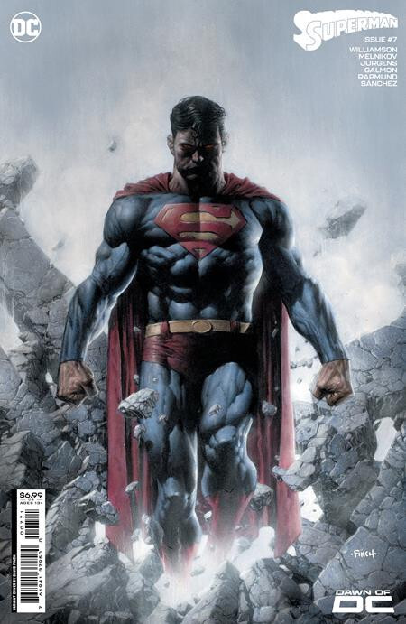SUPERMAN #7 (DAVID FINCH CARDSTOCK VARIANT)(2023) ~ Comic Book