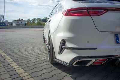 Heck Ansatz Flaps Diffusor passend für Kia ProCeed GT / GT-Line Mk1 schwarz Hoch