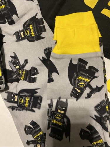 Lego Batman 2 Sets boys pajama set, size 6 Short Sleeve Fun Sleep time NWT - Picture 4 of 6