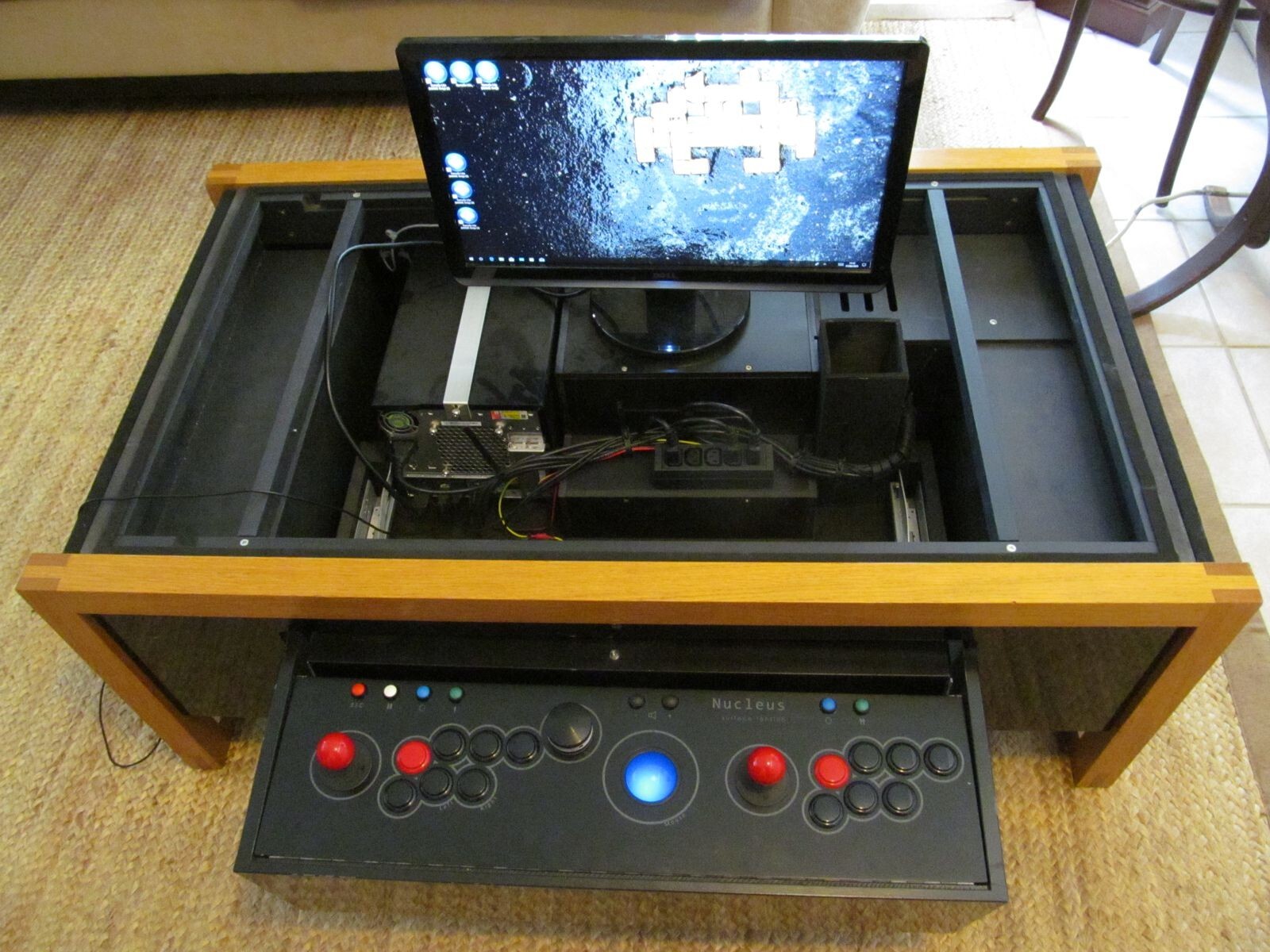 SURFACE TENSION NUCLEUS ARCADE COFFEE TABLE VIDEO GAMES PC WIN 10