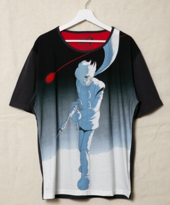 Presale Cyborg 009 Joe Shimamoto T-shirt Black Shotaro Ishinomori Japan Limited