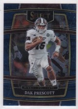 2022 Panini Select Draft Picks Football Blue Dak Prescott #36 Miss St