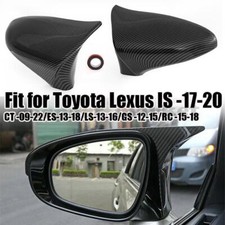 Carbon Black Horn Rearview Mirror Cover C…