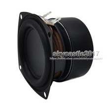 1x 3" inch 4/8Ohm 25W Mid Bass Driver Audio Speaker Stereo Woofer Loudspeaker