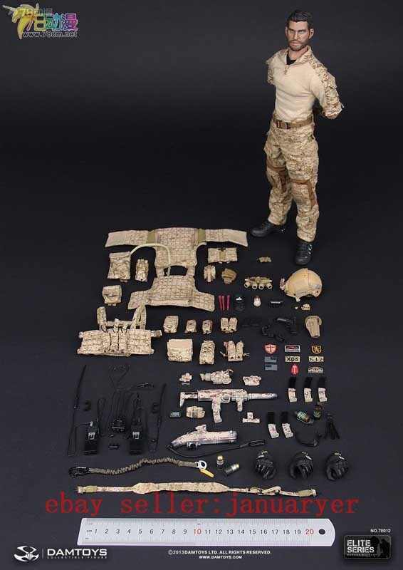 Perfect Damtoys 78012 1/6 Devgru Operation Neptune Spear Action