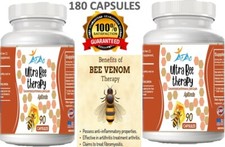 2 Bio Bee Therapy Venom Extract anti-inflammatory Miracle Arthritis support 180