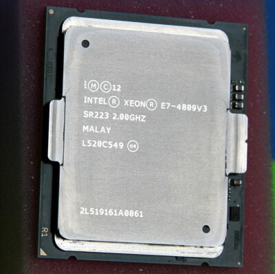 E7-4809V3 INTEL XEON SR223 4809 V3 8-CORES 2.0GHz 20MB 6.4GT/s PROCESSOR