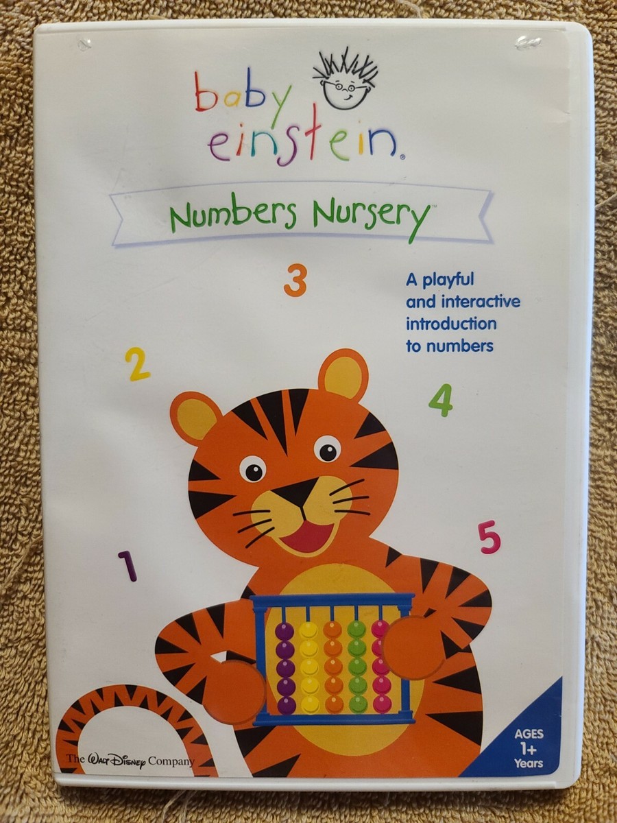 SHELF00M DVD tested~ Baby Einstein numbers nursery 3 | eBay