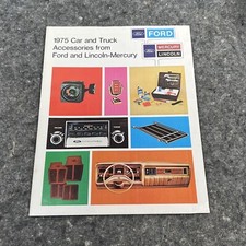 Original 1975 Ford Lincoln Mercury Car & Truck Accessories Sales Brochure 75