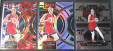ELENA DELLE DONNE 3-CARD LOT 2024 Select WNBA RED CRK. ICE/Silver/Base MYSTICS
