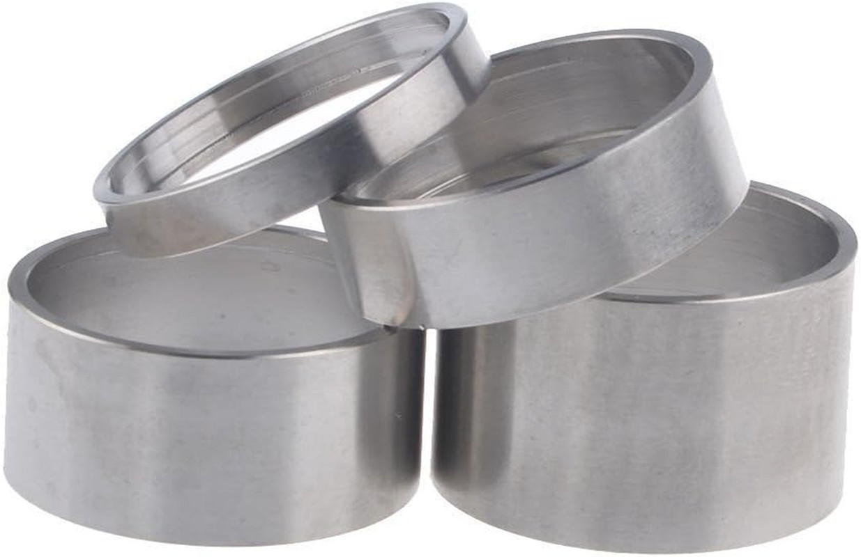 Titanium Bicycle Headset Spacer 1-1/8" (5-10 - 15-20mm) Pack of 4