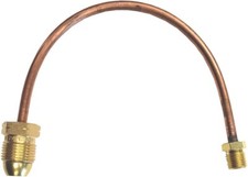 20" Cobre Coleta Cola de Cerdo 1/4" Mpt Pol Propano GLP Extensión Regulador Npt Lp