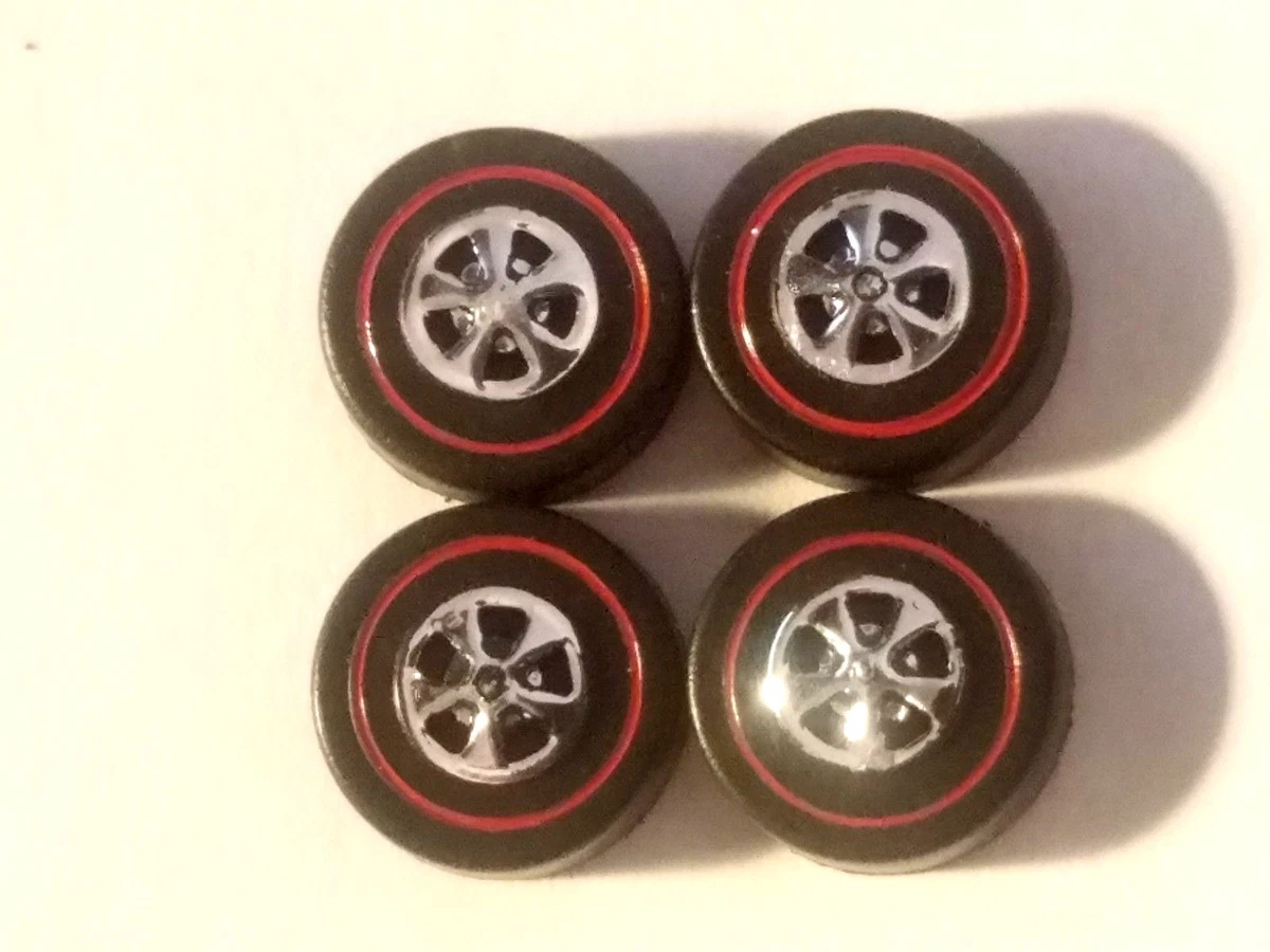Hot Wheels R257 1/64 LW5 Rosse Cromate - Real Riders Gomme Vero Pilota Malaysia