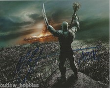 Hobbit Manu Bennett Autographed Signed 8x10 Photo COA w/proof