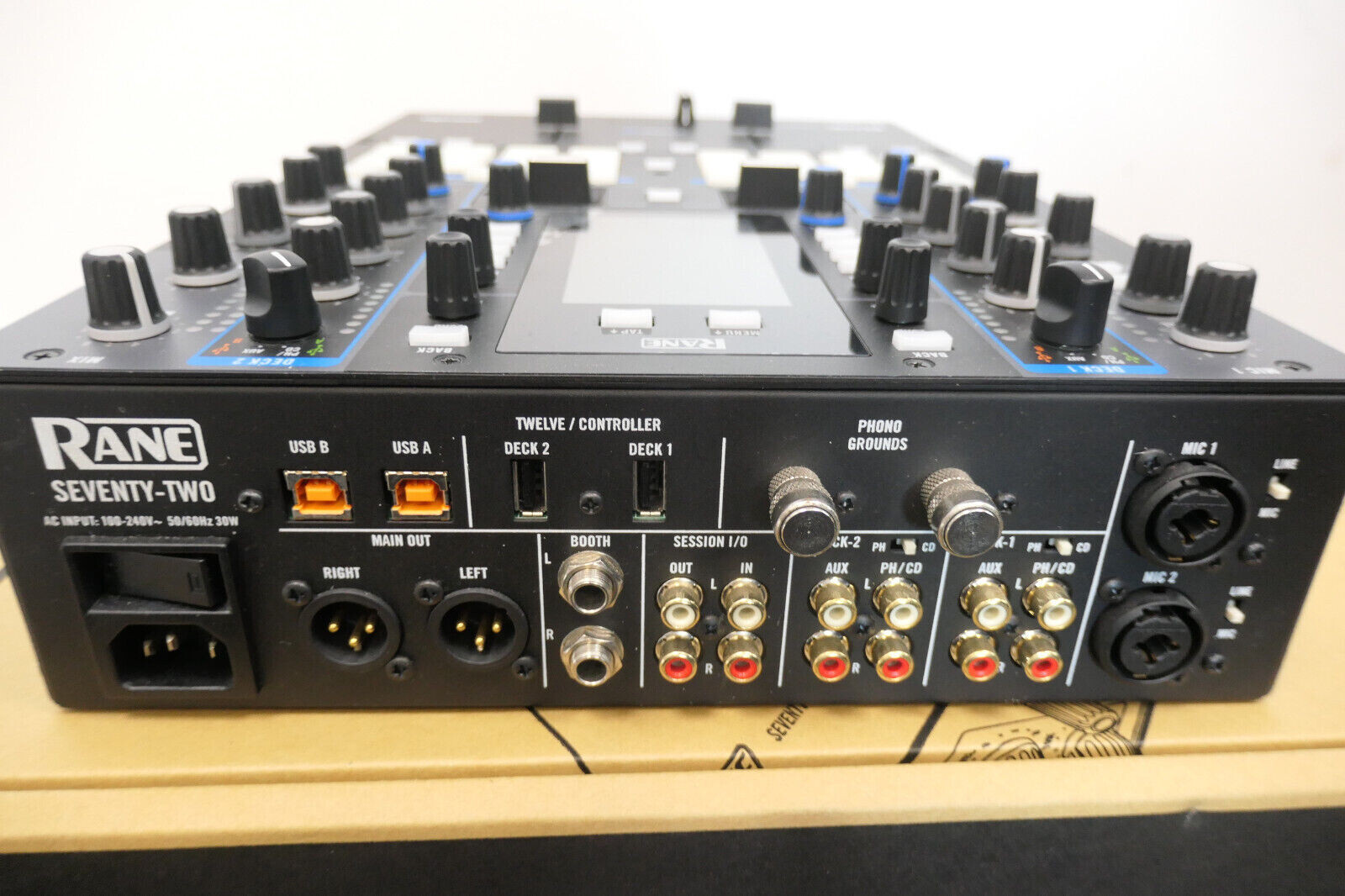 Rane SeventyTwo BattleReady Scratch Mixer w/ Touchscreen 72