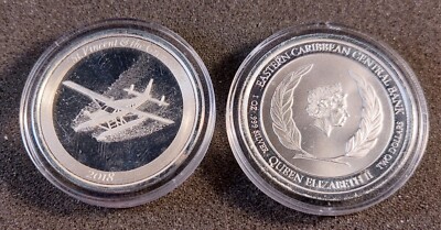 Eastern Caribbean (EC8) St.Vincent &The  Grenadines 2018 - 1 oz Silber in Kapsel