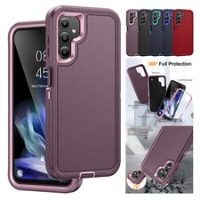 For Samsung Galaxy A15 A16 A54 A53 A13 Shockproof Hybrid Rubber Hard Case Cover