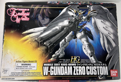 Bandai 1/144 W-Gundam Zero Custom Mobile Suit XXXG-OOWO Endless Waltz Model Kit