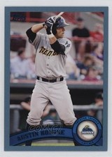 2011 Topps Pro Debut Blue 166/309 Austin Romine #244 ac2