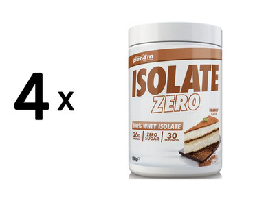 4 x Per4m Whey Isolate Zero (900g) Tiramisu (58,33 EUR/kg)