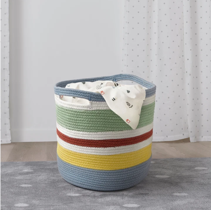 IKEA STRANDSKATA Bolsa de Almacenamiento para Niños Sala de Juegos Trenzada M... - Imagen 3 de 4