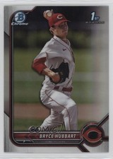 2022 Bowman Draft Chrome Refractor Bryce Hubbart #BDC-17 12v9