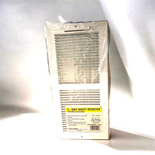 Selkirk Registro Laterale/Soffitto 14x6 Acciaio Ammortizzatore a 2 Vie - NUOVO