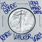 1939 WALKING LIBERTY SILVER HALF DOLLAR HIGH GRADE U.S. MINT FREE SHIPPING 6203
