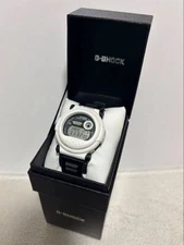 G-Shock 3247*JA Men’s White & Black Resin Digital Watch with Box & Tag G1205