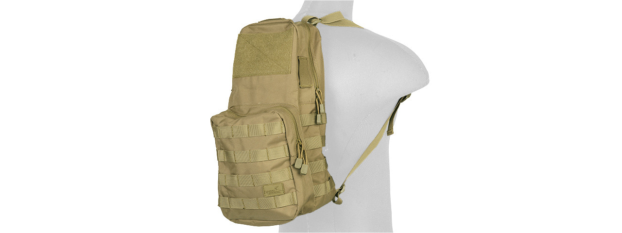 Lancer Tactical 1000D Nylon Airsoft Molle Hydration Backpack