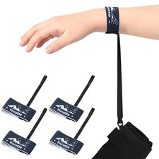 Glove Leash, 2 Pairs Glove Wrist Straps Elastic Handcuff Leashes Lightweight ...