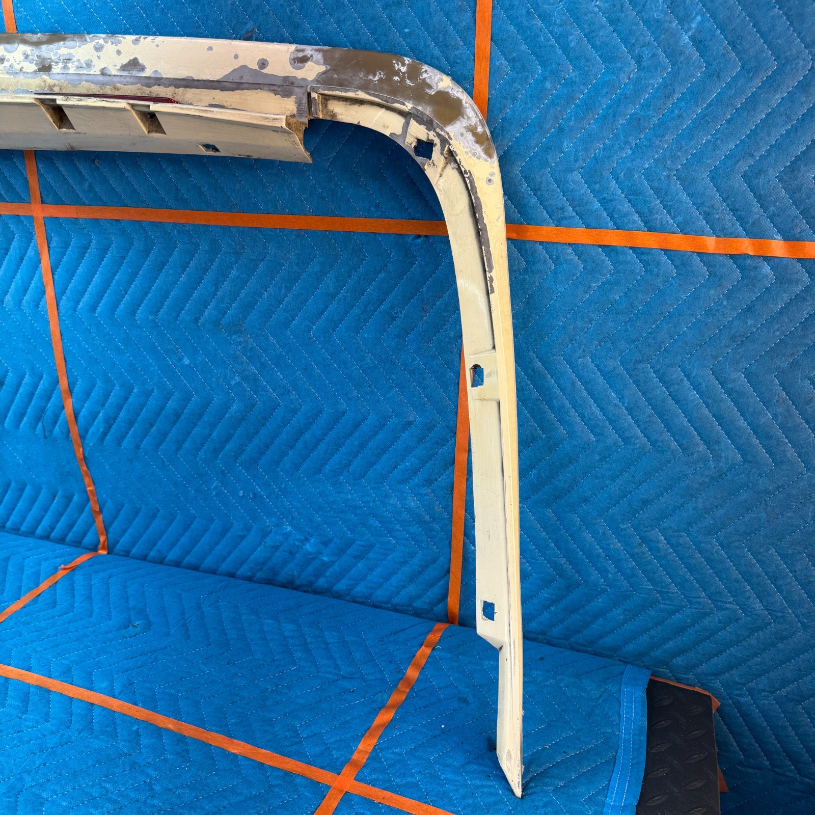 1989–1991 Chrysler Maserati Rear Finish Panel with Reflectors OEM