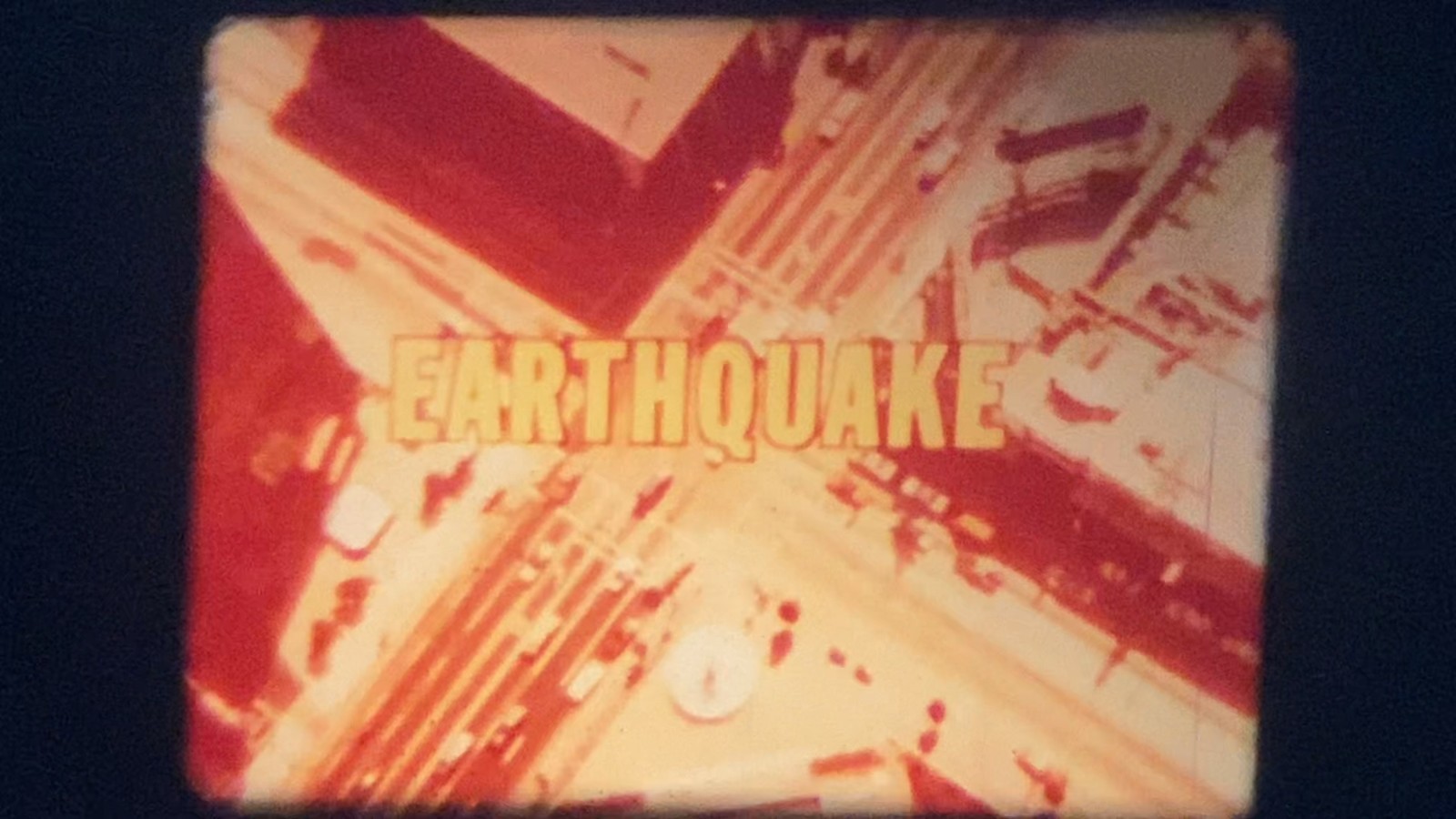 “Earthquake” (1974) Super 8mm Film, Sound, Charlton Heston, Eva Gardner