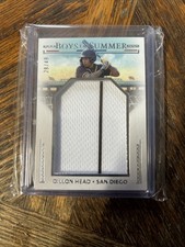 Dillon Head 2024 Panini Boys of Summer Jumbo Patch Numbered 28/49