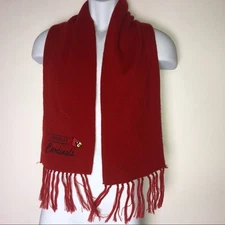 Vintage Louisville Cardinals Red Scarf Paramount Knitwear