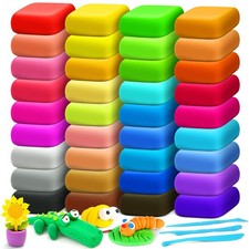 Air Dry Clay 36 Colors, Modeling Clay for Kids, DIY Molding Magic Clay, Gift ...