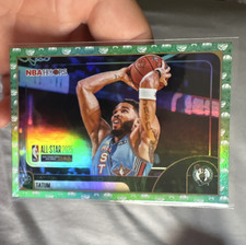 Topps 2025 NBA Hoops Jayson Tatum Celtics NBA All-Star #277 Green Foil Card