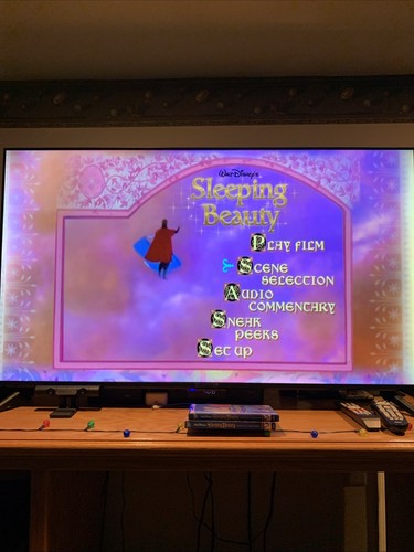Disney Children’s DVD Lot Bambi Little Mermaid Sleeping Beauty Pinocchio Read - Picture 10 of 11