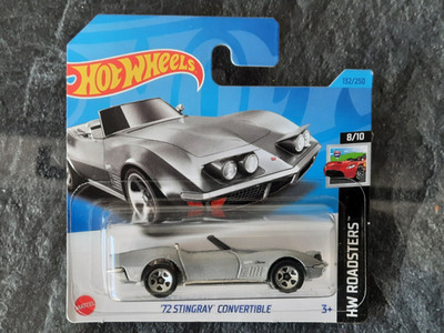Hot Wheels - 2023 - 132/250 - 1972 Corvette Stingray - silber - HW Roadsters