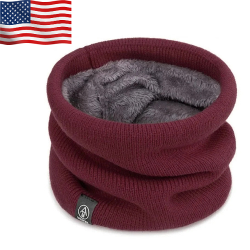 Neck Warmer Winter Knitted Neck Gaiter Winter Ski Face Mask Men Women ...