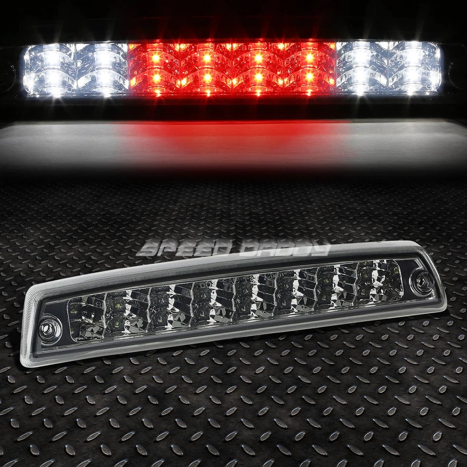 FARO CARCASA HUMO+LUZ TRASERA LED NEGRA+TERCERA LÁMPARA FRENO PARA 94-02 DODGE RAM Foto 4 de 4