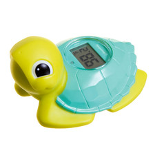 Baby Bath  Room Thermometer - Floating Turtle Toy for Water Temperature Monitor
