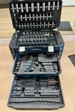 HART TOOL MECHANICS SET (P25013269) Huge Box 3-Drawers Missing Pieces