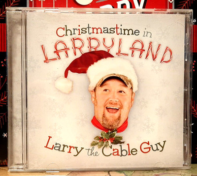 LARRY the CABLE GUY / CHRISTMASTIME IN LARRYLAND CD (2007) ~ LAPQUEST NUTCRACKER